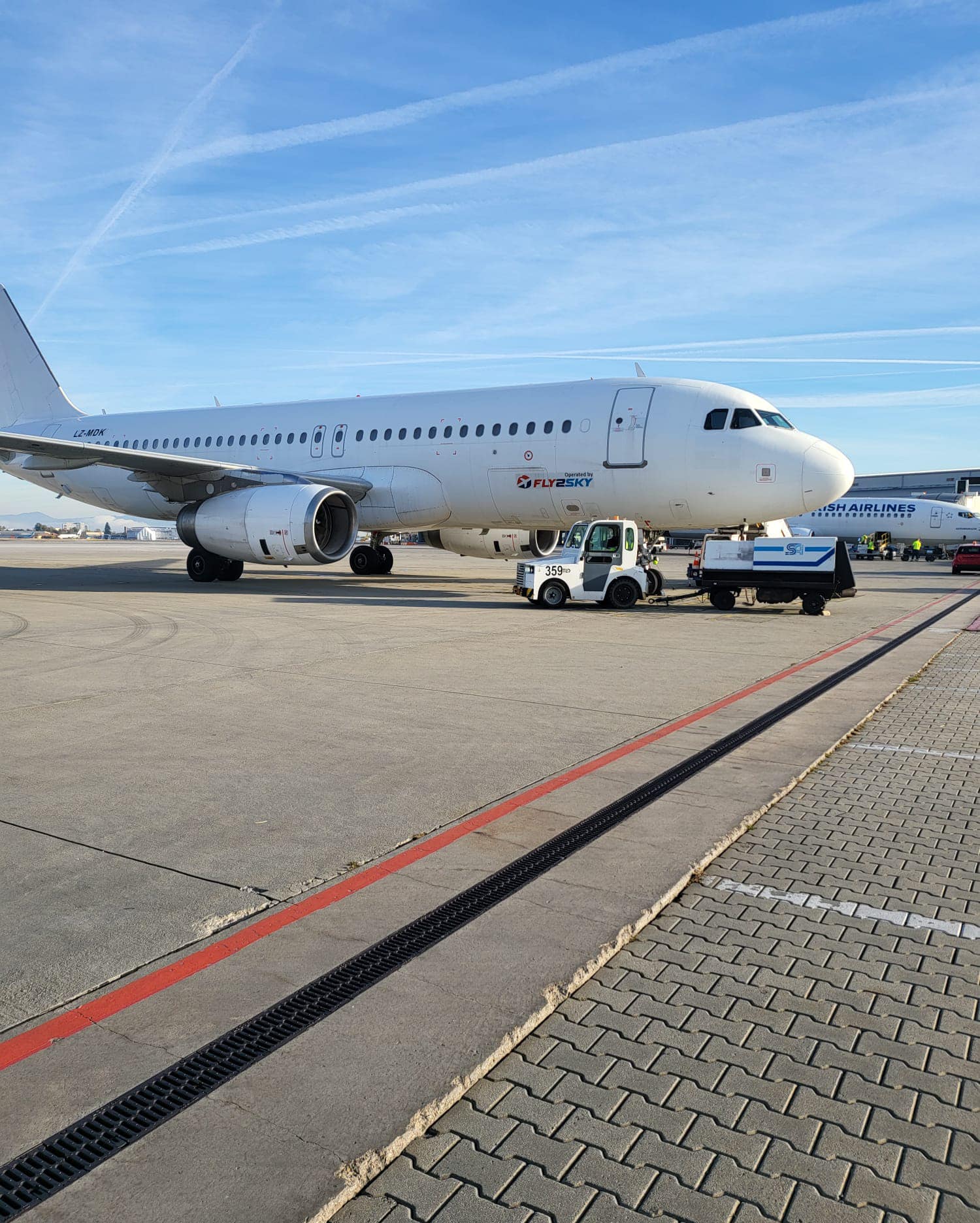 Our Airbus A320 is in Germany Balkan Air Aviation